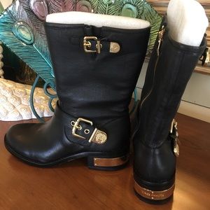Vince Camuto Winchell Motorcycle Ankle Boots